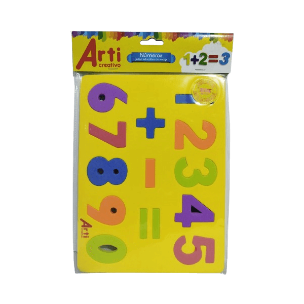 Juego Educativo de Encaje Números Arti Creativo