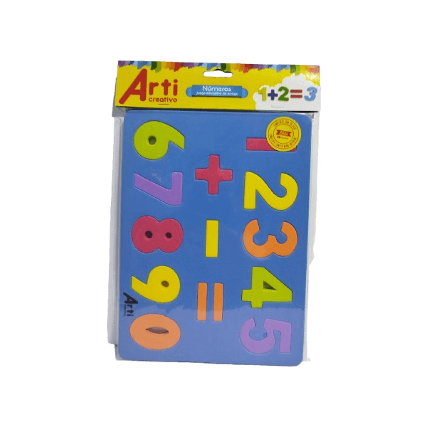 Juego Educativo de Encaje Números Arti Creativo