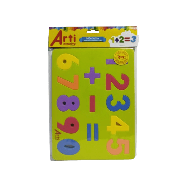 Juego Educativo de Encaje Números Arti Creativo