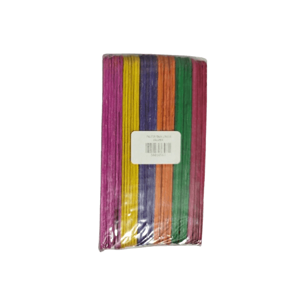 Palitos Baja Lengua Colores Navarrete Bolsa x 36 Unidades para Manualidades Escolares