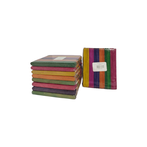 Palitos de Chupete Colores Navarrete Bolsa x 42 Unidades para Manualidades Escolares