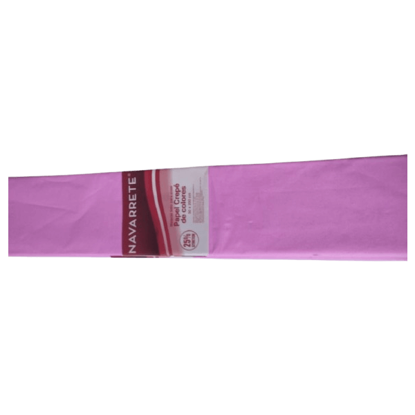 Papel Crepé Rosado Navarrete 50 x 200 cm