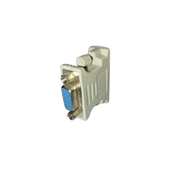 Adaptador DVI Macho A VGA Hembra 24 Pines + 1